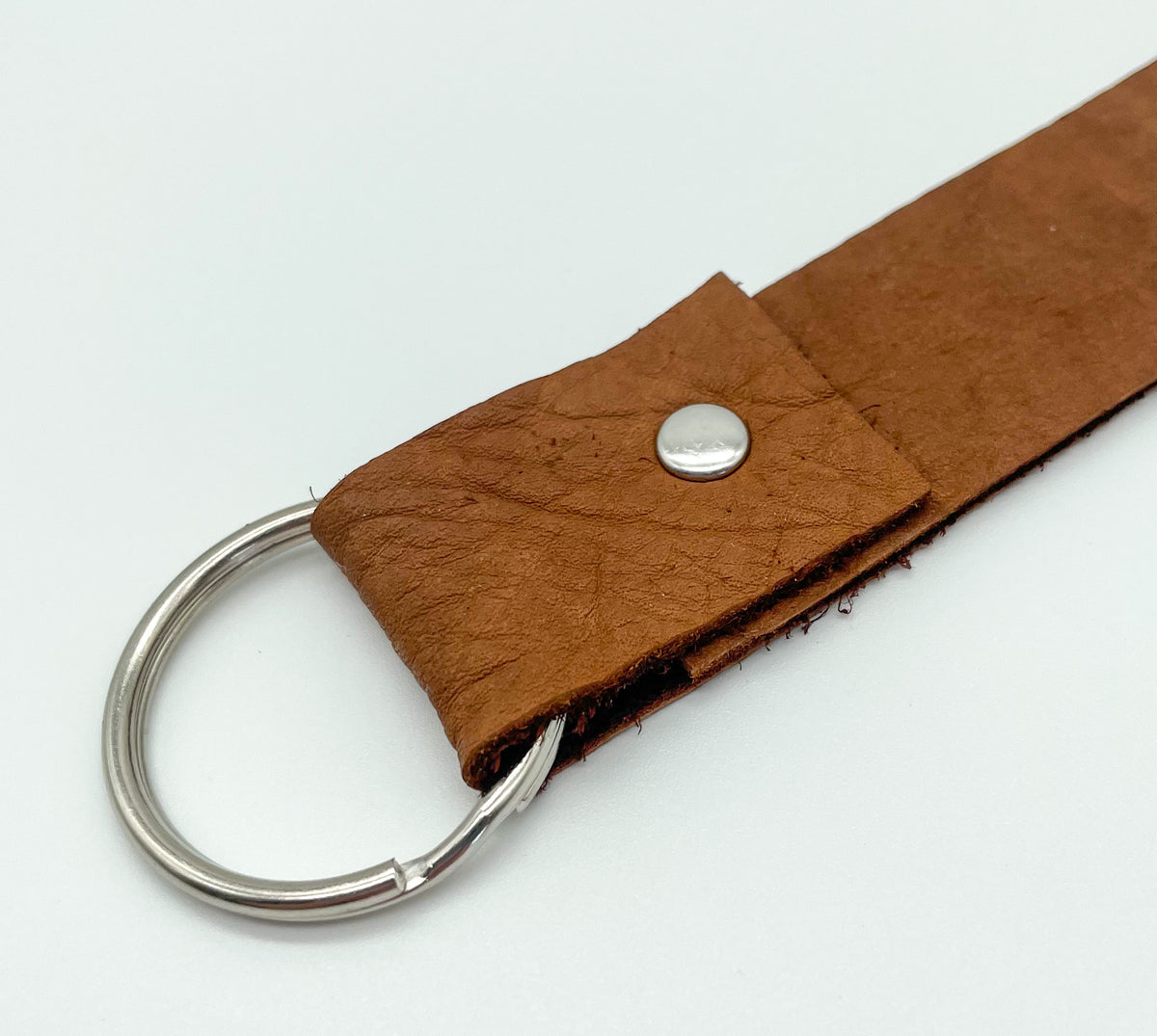 Leather Loop Keychain by Rustico – H.M. Flagler & Co