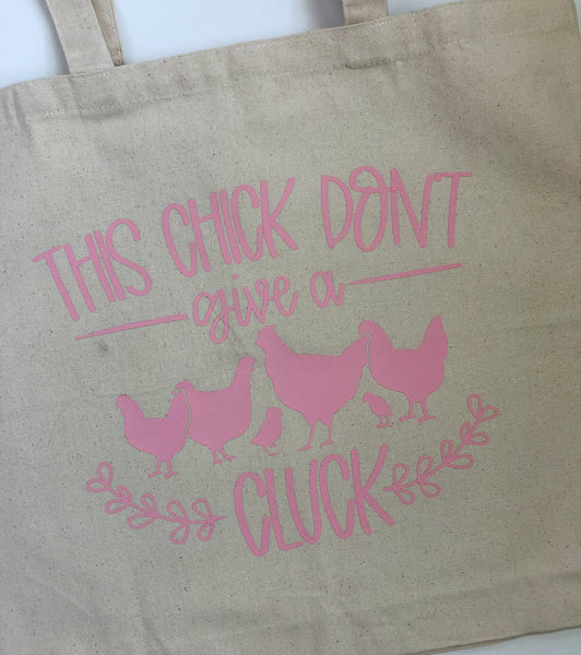 Large Canvas Tote - This Chick