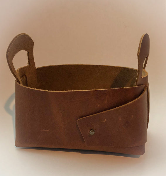 Leather Basket (Mini)